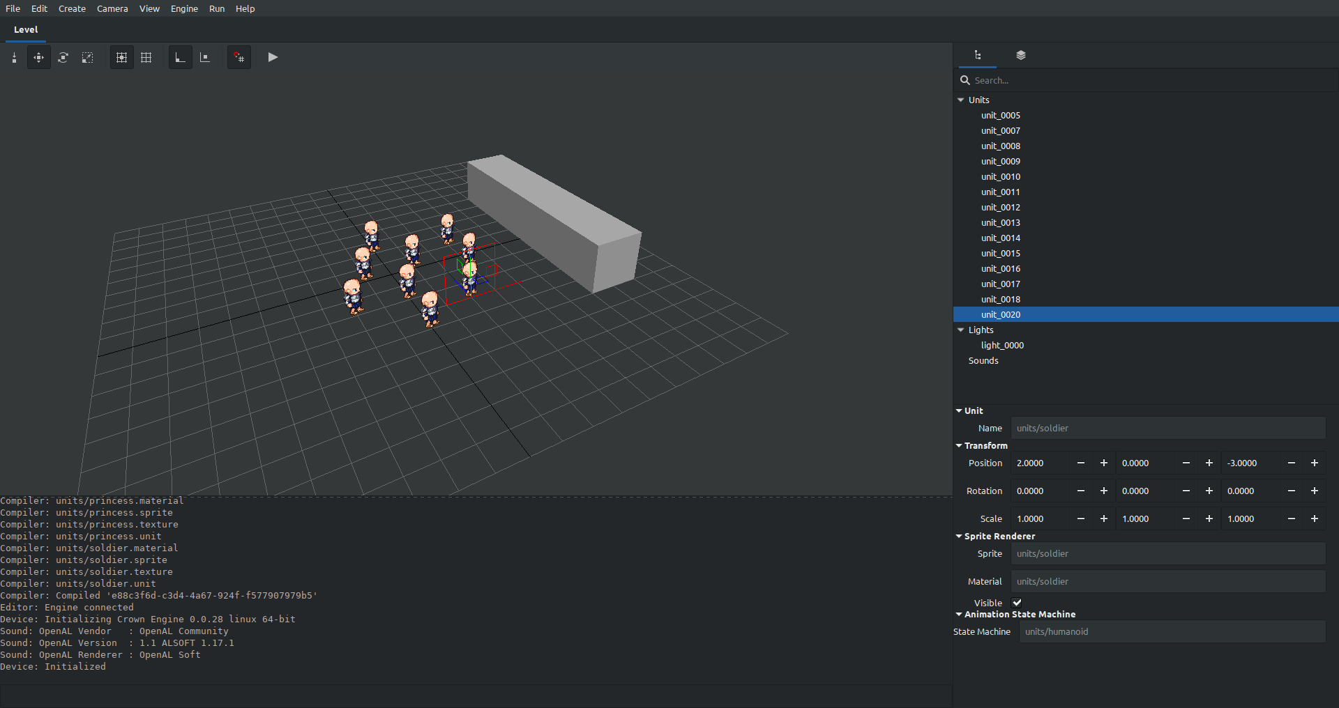 Crown, un piccolo engine custom basato su BGFX e made in Italy